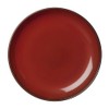 Luzerne (ruza-n), Crimson Diameter 26.5 cm Rustic Platter (Rustic) lz302