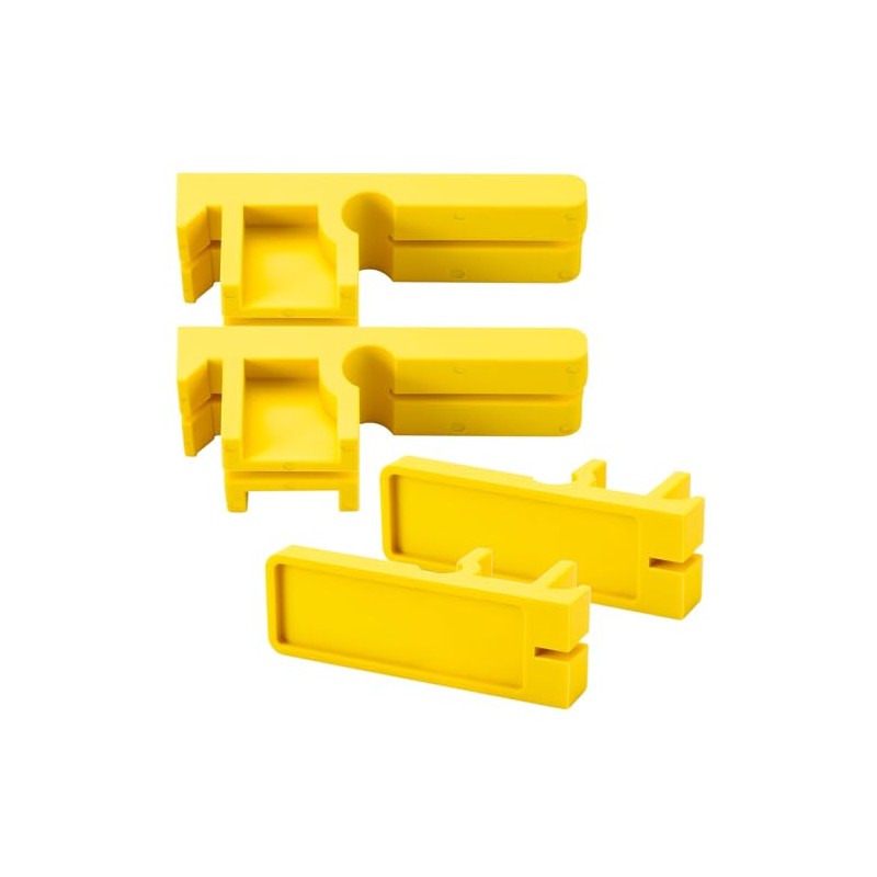 2 Pairs 4 Inch Line Blocks Masonry String Lines Concrete