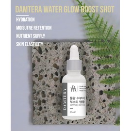 Damtera Water Glow Boost shot 1.01 fl oz(30ml): Hydration, Nourishment, and Elasticity for All Skin Types