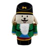 Woof² Nutcracker Treat-Dispensing Soft Plush Squeaky Pet Toy - Christmas/X’Mas