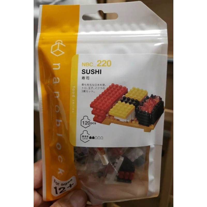 NanoblockMini Blocks Foods - Sushi Nanoblock Collection Series