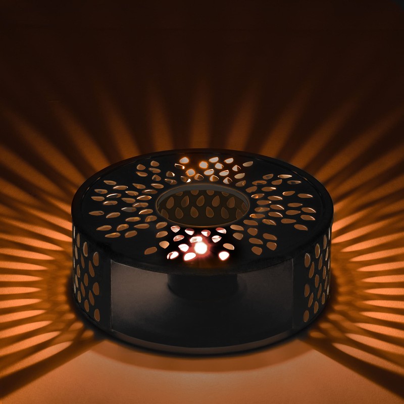 Creano Black Tea Pot Warmer - Made of Stainless Steel