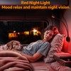 Obeaming Campervan LED Reading Light 12V Flexible Spot Inbuilt Dimmer