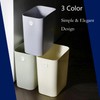 Halyuhn Rectanglar Small Trash Can 3 Pack, 3 Gallon/12 L
