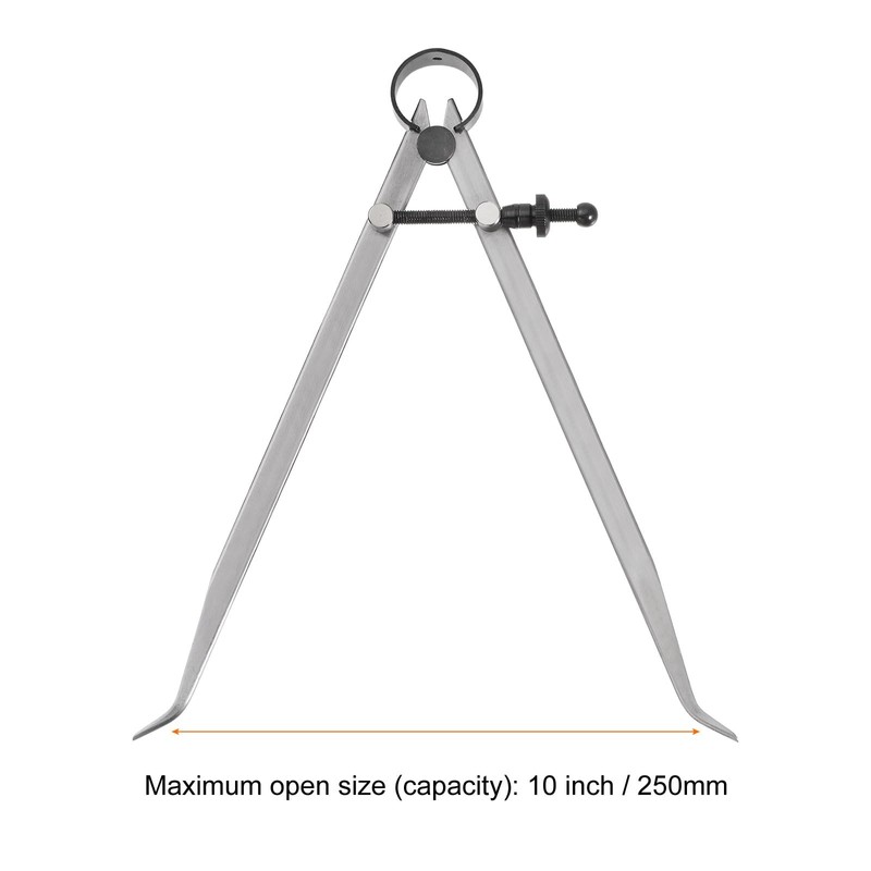 sourcing map Spring Joint Caliper 10 inch / 250mm Adjustable
