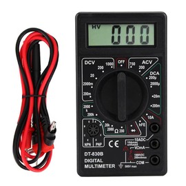 POFET Digital Voltmeter Mini Multimeter for Home Use in Factory Laboratories