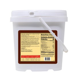 LEM Products Backwoods Original Jerky Seasoning, Ideal for Wild Game and Domestic Meat, Seasons Up to 100 Pounds of Meat, 4 Pound, 5.5 Ounce Bucket with Pre-Measured Cure Packet Included