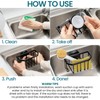 TAILI Sponge Holder with Strong Suction Cup, Dish Sponge Caddy