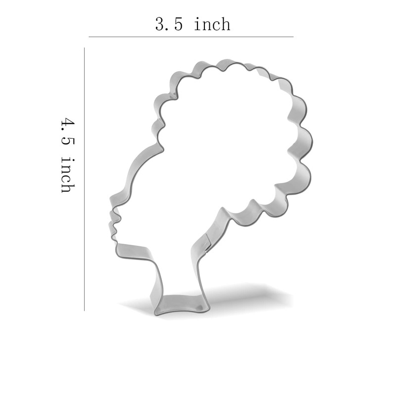 Keewah Girl Face Cookie Cutter Set - 6 Piece -