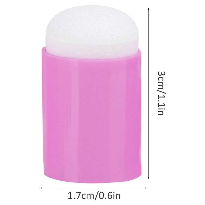 40pcs Finger Sponge Daubers Art Ink Stamping Card Craft Drawing