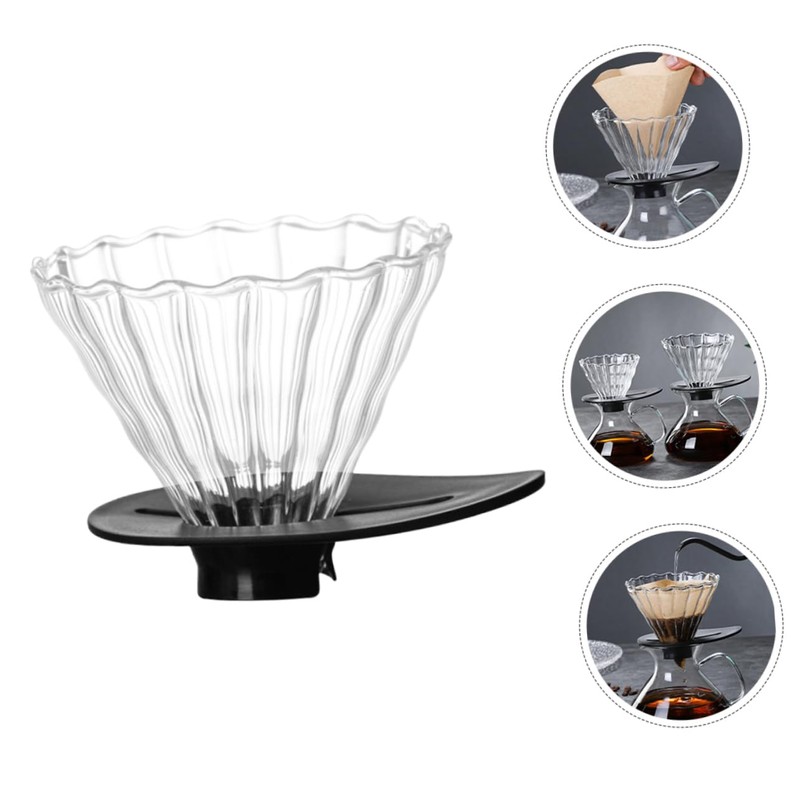 NOLITOY Compact Coffee Dripper Funnel Elegant and Lightweight Coffee Supply