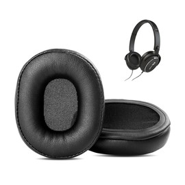 HTINDUSTRY Replacement Earpads Cushion Compatible with Klipsch Reference One R6 R6i On-Ear Headphone Ear Pads with Softer Protein Leather/Memory Foam