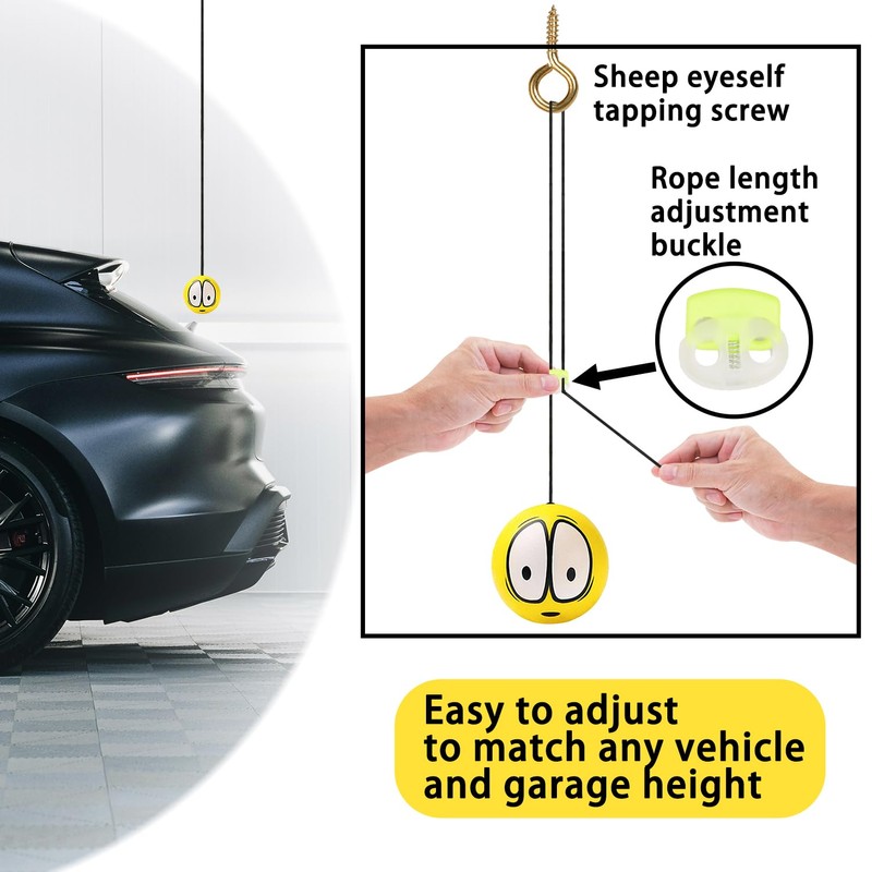 Double Garage Parking Aid Garage Ball Parking Ball Guide System