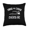 Tow Truck Driver Breakdown Lorry Hooks Chains Throw Pillow
