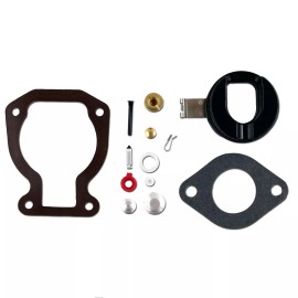 North Boatparts For Johnson Evinrude 9.9 HP 15 HP Carburetor Carb Kit w/ Float 398453 1974-1988