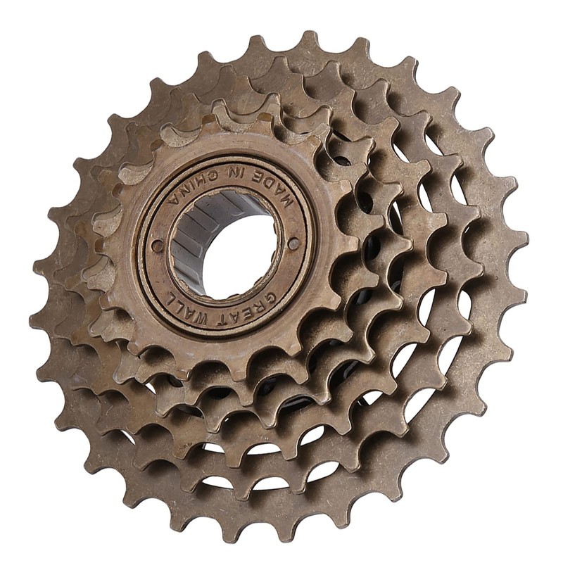 6 Speed Freewheel, 14T-28T Teeth Freewheel,Wear and Durable, for Mountain