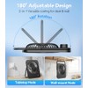 Mini USB Fan, 5 Speeds Table Fan, Very Quiet &