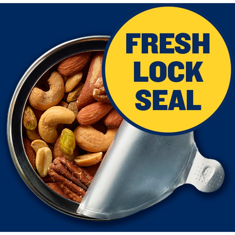 PLANTERS Deluxe Mixed Nuts, Cashews, Almonds, Brazil Nuts Mix, Pistachios,