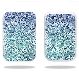 Mightyskins Skin Compatible with Hp Sprocket Wrap Cover Sticker Skins Carved Blue