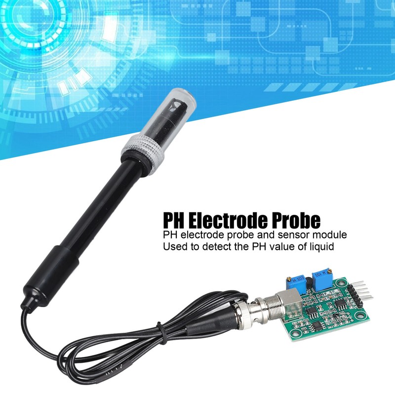 PH Electrode Probe Acquisition Sensor Module PH Value Monitoring Board