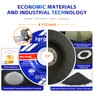 25 Pack Universal Grinding Wheels, 4-1/2" x1/4" x7/8" Grinding Disc