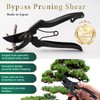 Wablade Japanese-Made Bypass Pruning Shears, Hand Pruner for Live Branches
