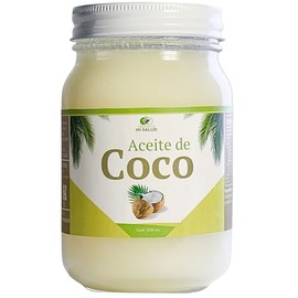 Aceite de Coco Extra Virgen, 500 ml, Prensado en Frío, Sin Refinar - Organicos Mi Salud
