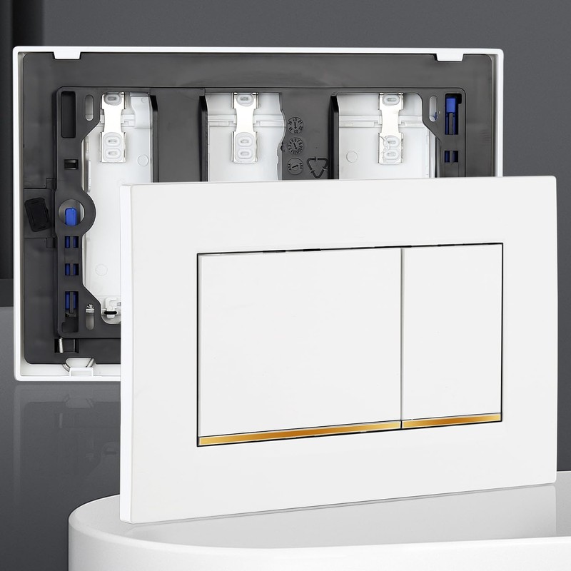 Dual Flush Actuator Plate Compatible with Geberit Sigma30 115.883.KK.1 Toilet
