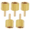 LTWFITTING Brass BSP Fitting Coupler/Adapter 1/4-Inch Female BSPP x 3mm