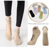 ANIDL 2 Pairs Frilly Yoga Socks Non Slip with Grip