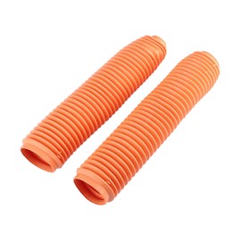 Front Fork Cover , Rubber Stylish 2Pcs/Set 360mm Length Shock Bootsfor YZ80 YZ125 YZ250 WR450(Yellow)