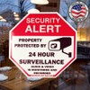 Psyfer® (Fade-Free) 6 Pack - 2⅝" Security Stickers [Made in
