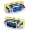CABLEPELADO Serieller Adapter RS232 DB9 Stecker auf Buchse | RS-232-Kuppler