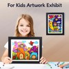Orankay Kids Art Frame - Kids Artwork Frames Changeable,Black Kids