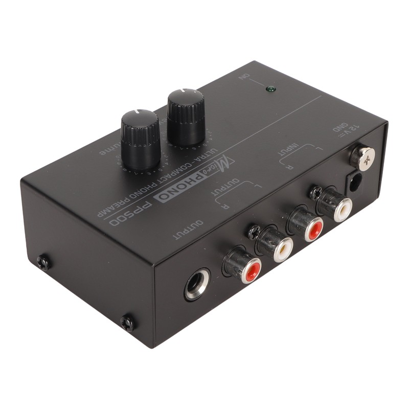 Phono Turntable Preamp Ultra Low Noise Independent Volume Control Phono