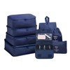 OSDUE Travel Organisers, 8pcs Packing Cubes for Suitcases, Travel Luggage