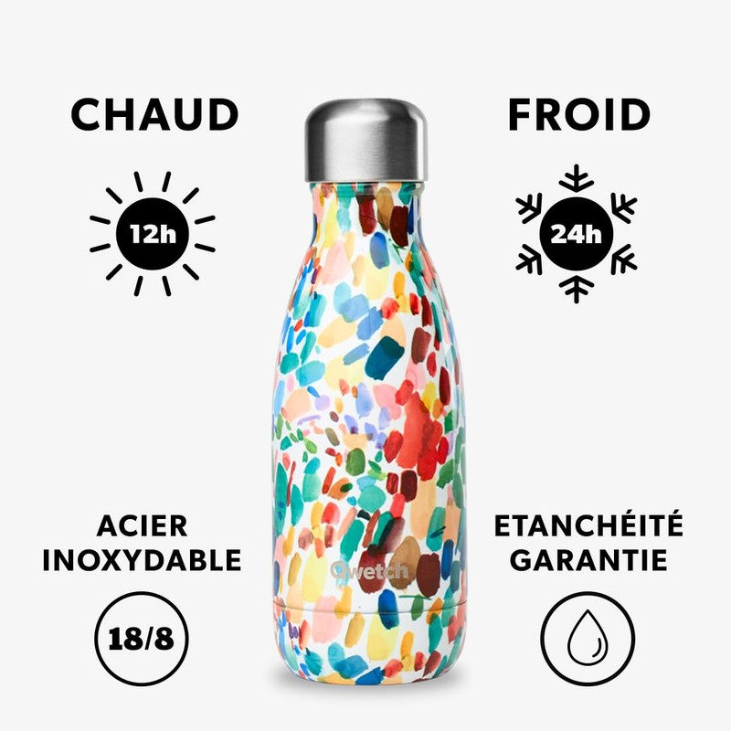QWETCH - Isothermal Originals Bottle - Arty 260ml - Nomadic