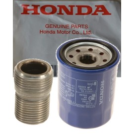 HONDA GENUINE Oil Filter + Holder for Honda Accord Civic CRV Acura ILX Integra