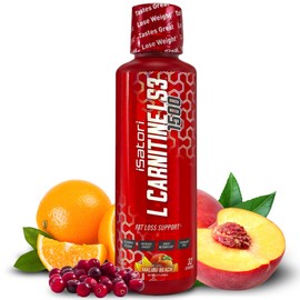 iSatori L-Carnitine LS3 1500, Malibu Beach Flavor, Liquid L-Carnitine with Acetyl L-Carnitine, L-Carnitine L-Tartrate, Stimulant Free Energy, No Calories, Sugar, Gluten, Keto-Friendly (32 Servings)