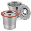 Hikey Reusable K Cups Coffee Pod Filters for Keurig 1.0
