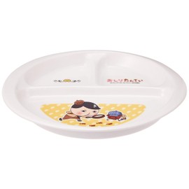 「 おしりたんてい 」 ランチプレート 皿 23cm 子供用 食器 白 804117