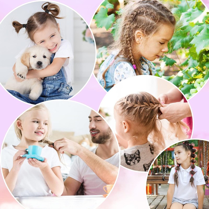 Mythya Ligas para el Cabello, Lazos de Pelo para Niñas