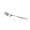 ELLERT 12-Piece Salad Forks Dessert Forks Pack, 18/10 Stainless Steel