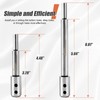Swozzto 2PCS Forstner Bit Extension Set with Anti-slip Design,Adding Over