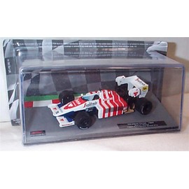 Eaglemoss Toleman Tg184 1984 POR GP Ayrton Senna F1 Collection vehicle 1.43 scale diecast model