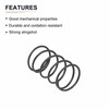 DTGN 1.2x18x30mm(DxODxL) Compression Spring - 20Pack - Good for Machinery