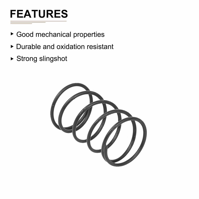 DTGN 1.2x18x30mm(DxODxL) Compression Spring - 20Pack - Good for Machinery