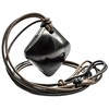 Keled Rocks Rhombus - Shungite Pendant - Double Corded Necklace