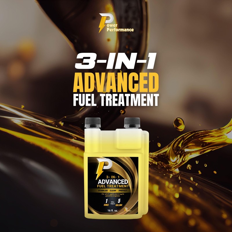 Power Performance Fuel Treatment 16oz Bottle (Treats 80 gallons)