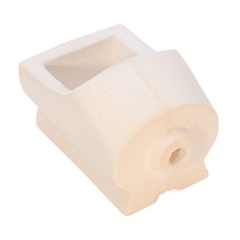 12 Oz Ceramic Centrifugal Crucible with Slot for Procraft Machines Precious Metal Gold Silver Casting Tool